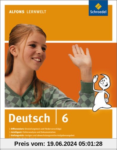 Alfons Lernwelt Lernsoftware Deutsch - Ausgabe 2009: Deutsch 6